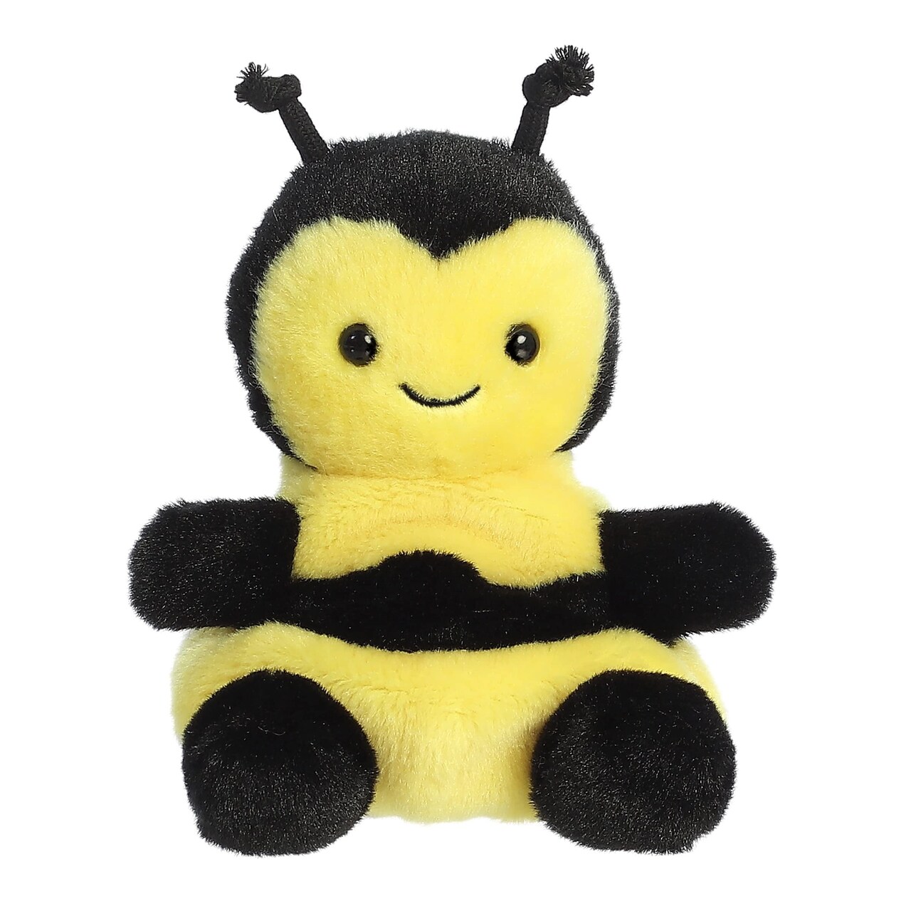 Aurora® Adorable Palm Pals™ Queeny Bee™ Stuffed Animal - Fun Collectible Plush for Kids and Adult Collectors - Perfect for Decorating Rooms and Birthday Gifts - Yellow 5 Inches
